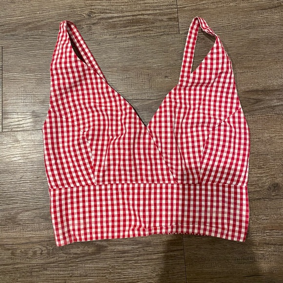 Brandy Melville Tops - Brandy Melville checkered tank